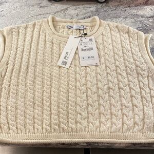 Mixed Media Sweater -Zara